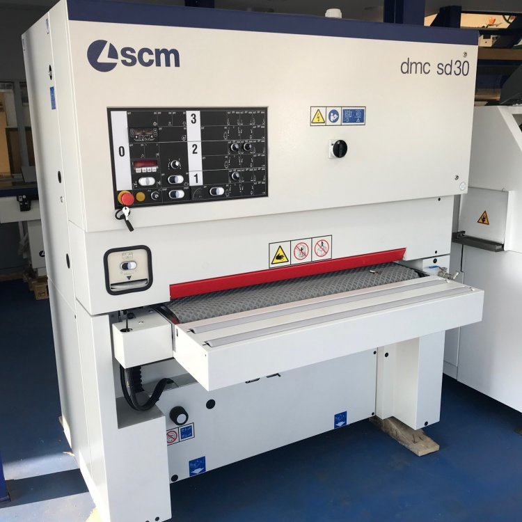 Scm Dmc Sd Rcs Automatic Wide Belt Sander Lhw Machinery