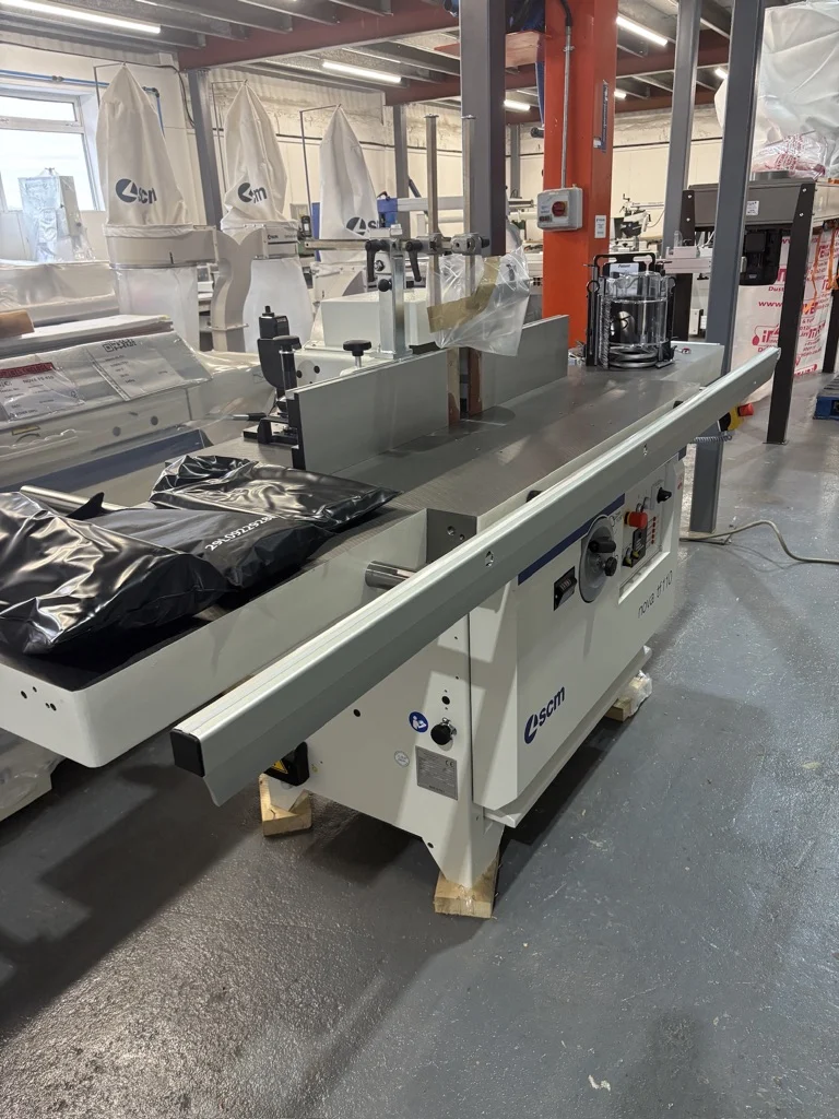 2026 SCM Nova tf110 Spindle Moulder, MK4, LL Extensions, Mechanical Adjusted Fence - Image 5