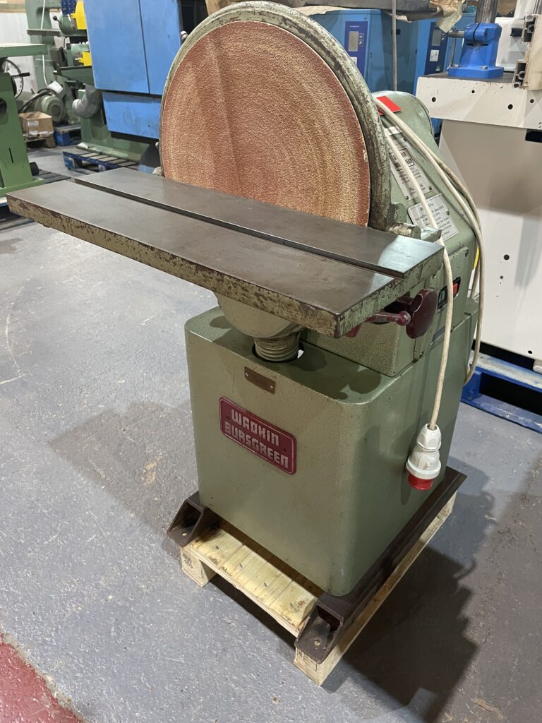 Wadkin BGY 12"Disc Sander LHW Machinery