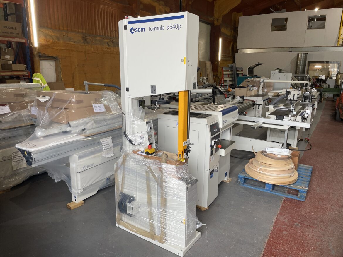 New SCM Formula S 640P Bandsaw, 3 Phase LHW Machinery