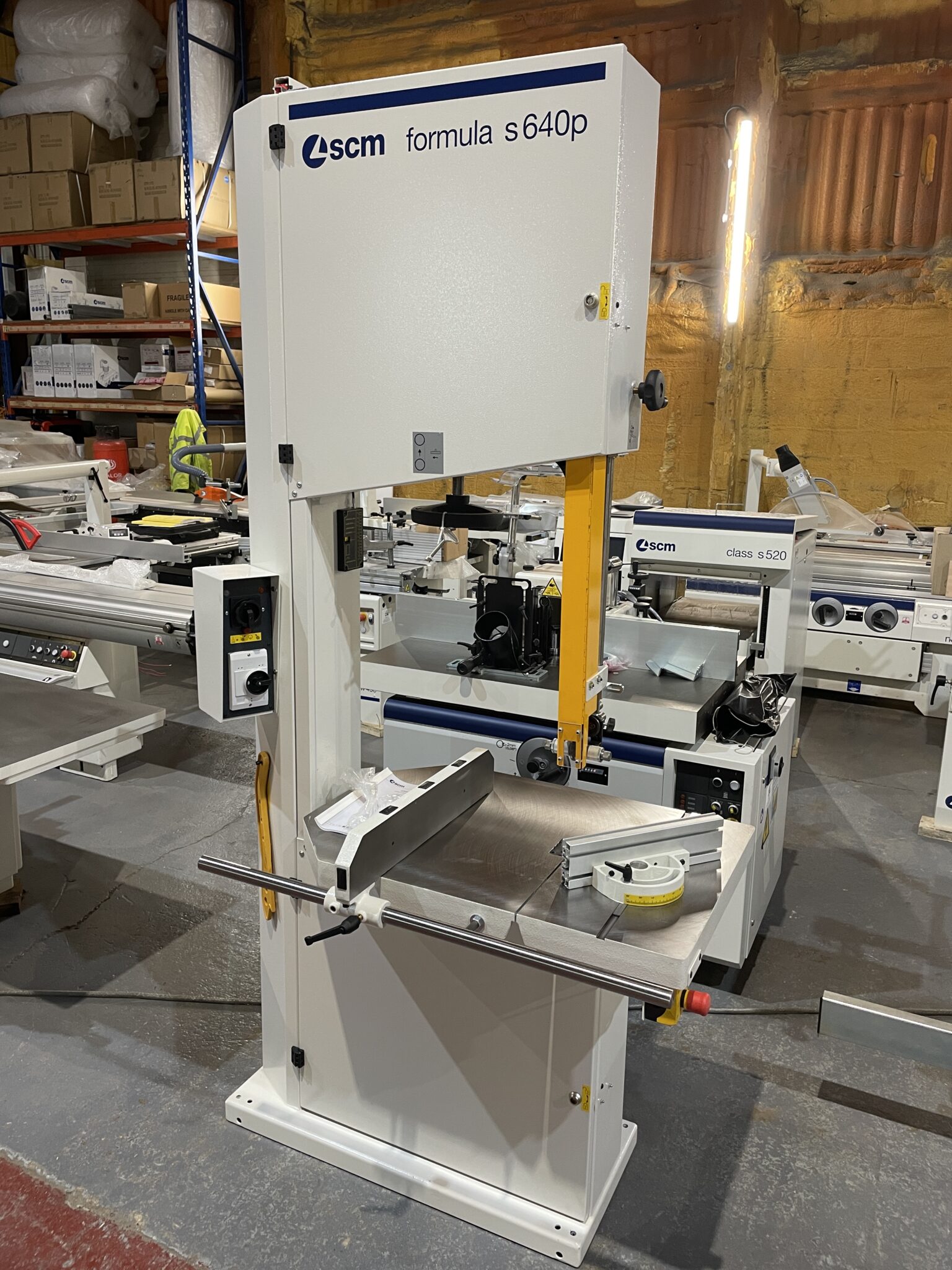New SCM Formula S 640P Bandsaw, 3 Phase LHW Machinery