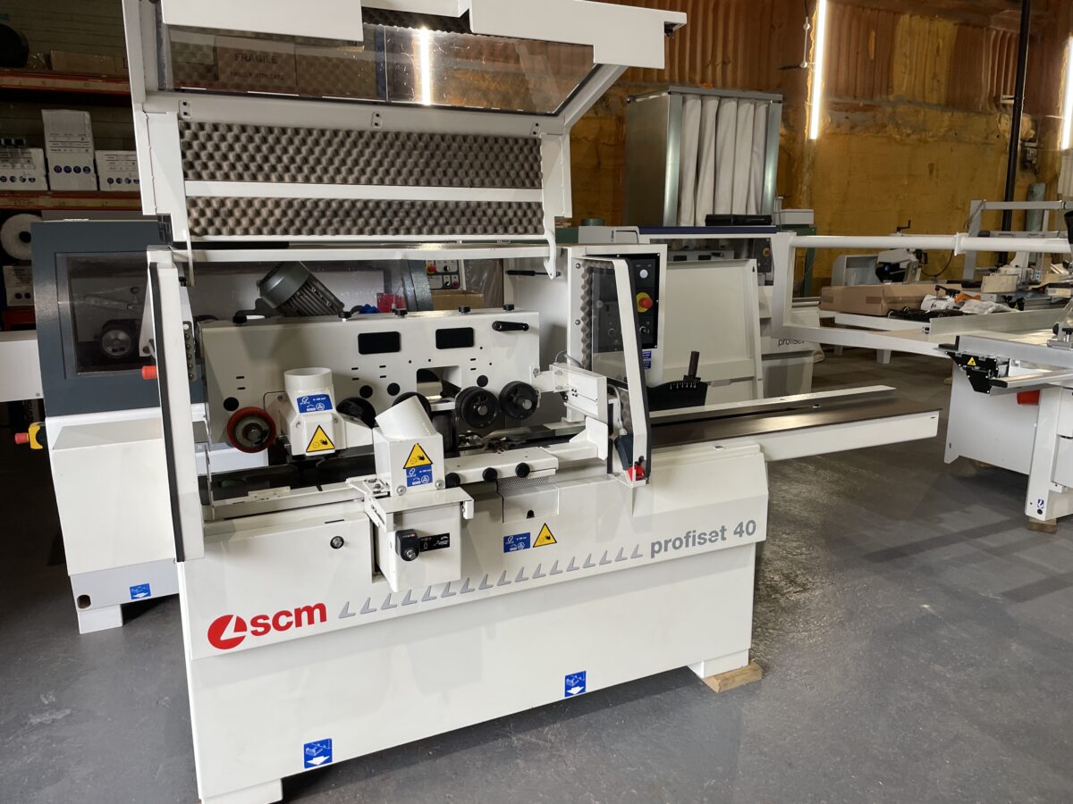 SCM Profiset 40 Four Sided Planer, Tersa Planing Heads, 180x105mm ..NOW