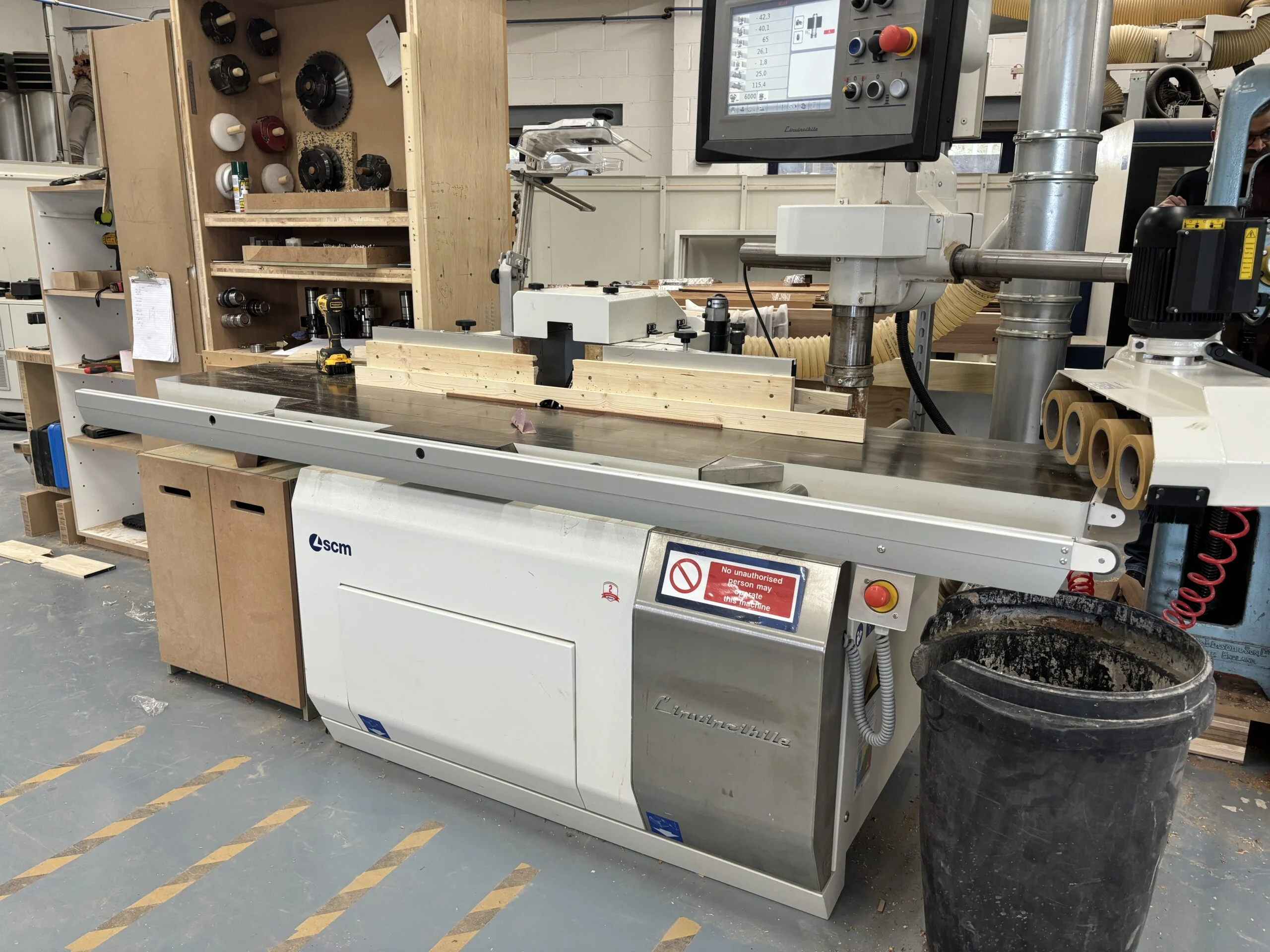 2020 SCM TI5 L’invincibile Spindle Moulder, Formula 48 Power Feed, Extras + Tooling **ORDER TAKEN**