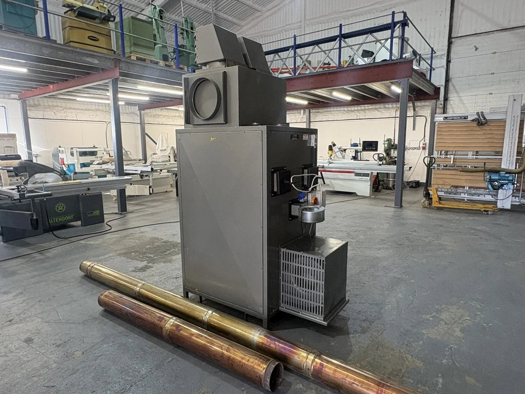 2023 Wood Waste Control WT5 Wood Burner, Winter Summer