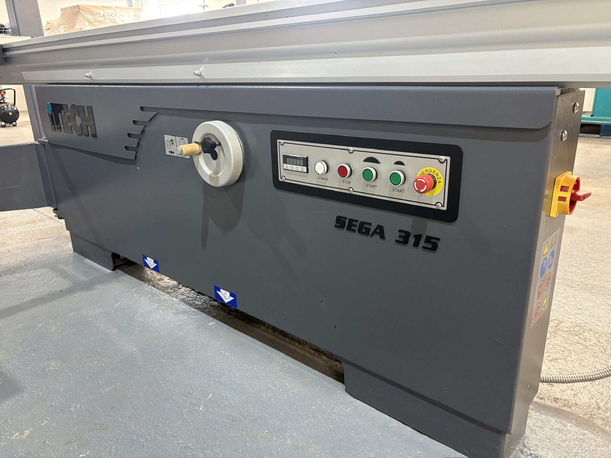 2021 Itech Sega 315 Panel Saw, With Scorer, 3 Phase, 4kw - Image 6