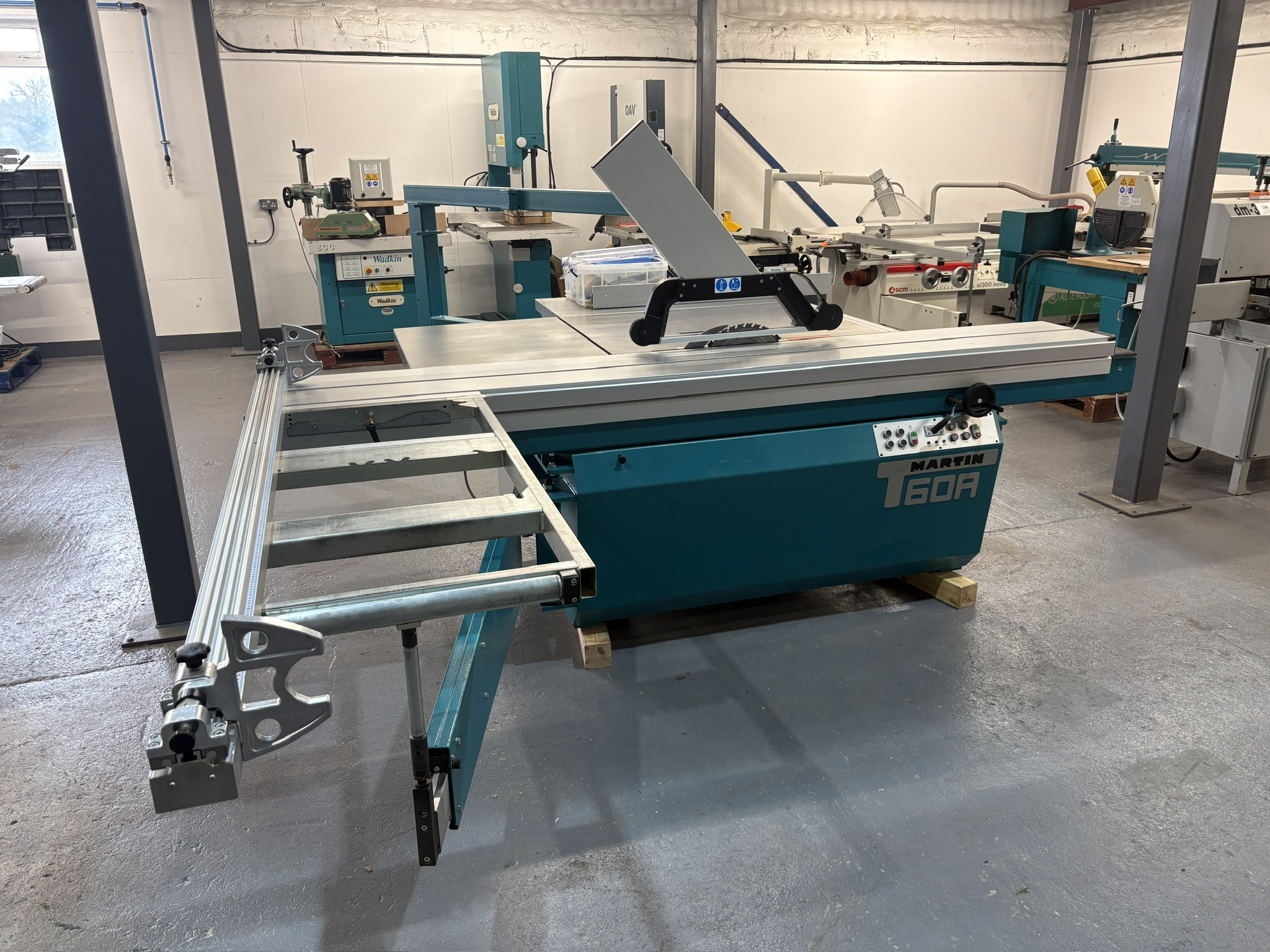 2018 Martin T60A Panel Saw, 3000mm Table, 1350mm Rip