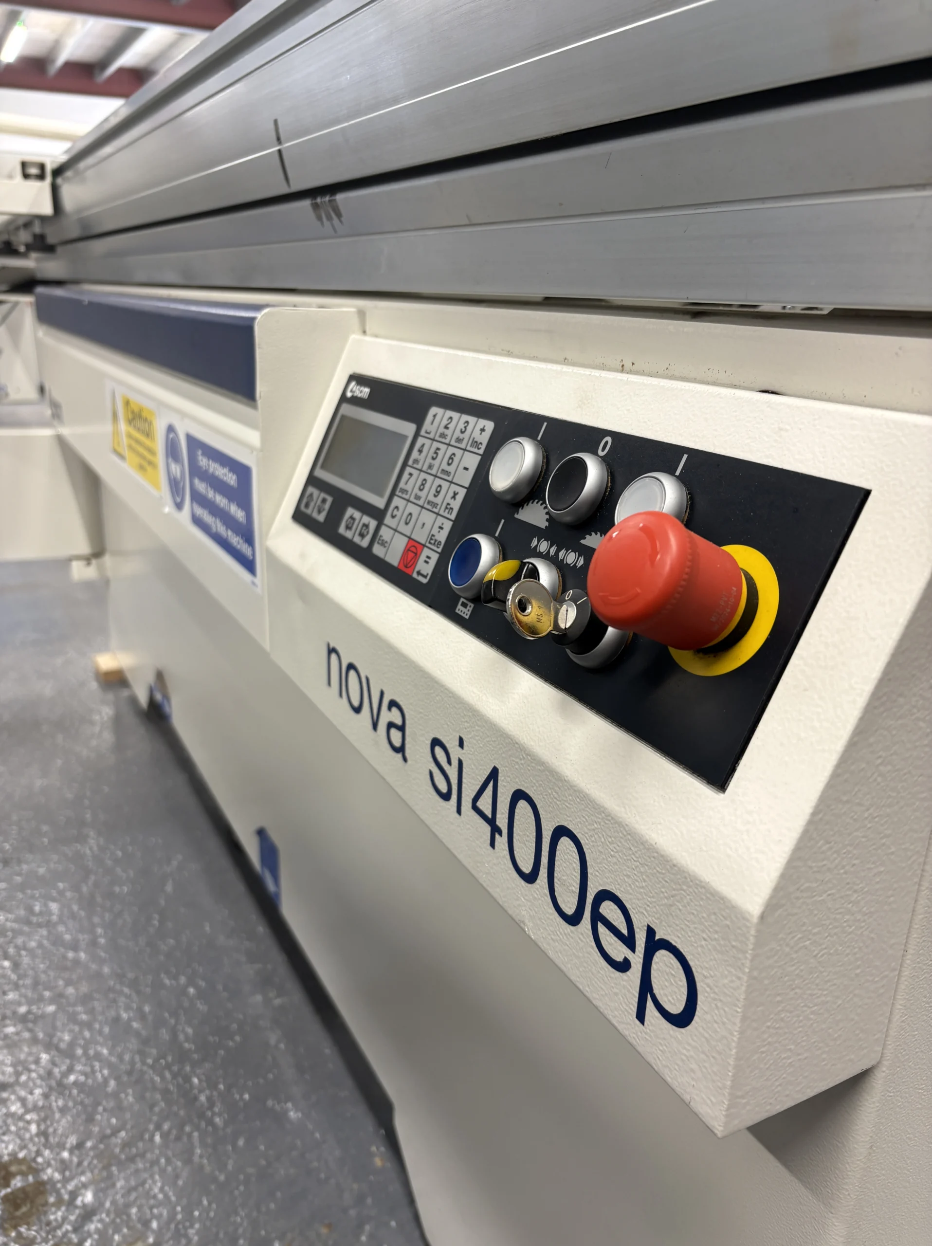 2021 SCM Nova si400ep Panel Saw, 3.2m, Electric Rise and Fall, Electric Tilt - Image 6