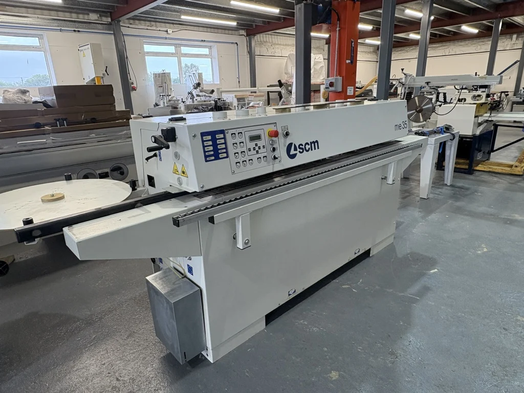 2022 Minimax Me35tr Hot Melt Edgebander, Pre milling with Combined End Cutting - Rounding Unit - Image 3