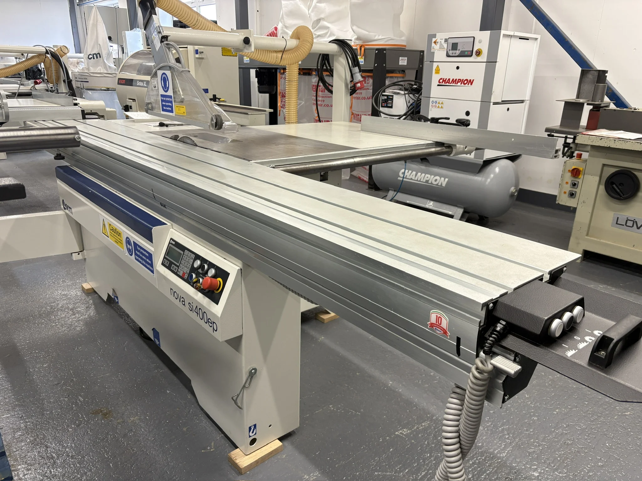 2021 SCM Nova si400ep Panel Saw, 3.2m, Electric Rise and Fall, Electric Tilt - Image 3