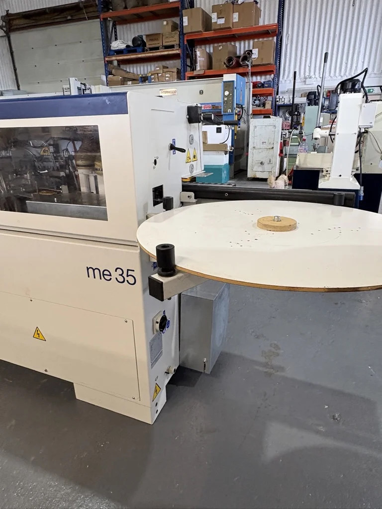 2022 Minimax Me35tr Hot Melt Edgebander, Pre milling with Combined End Cutting - Rounding Unit - Image 5
