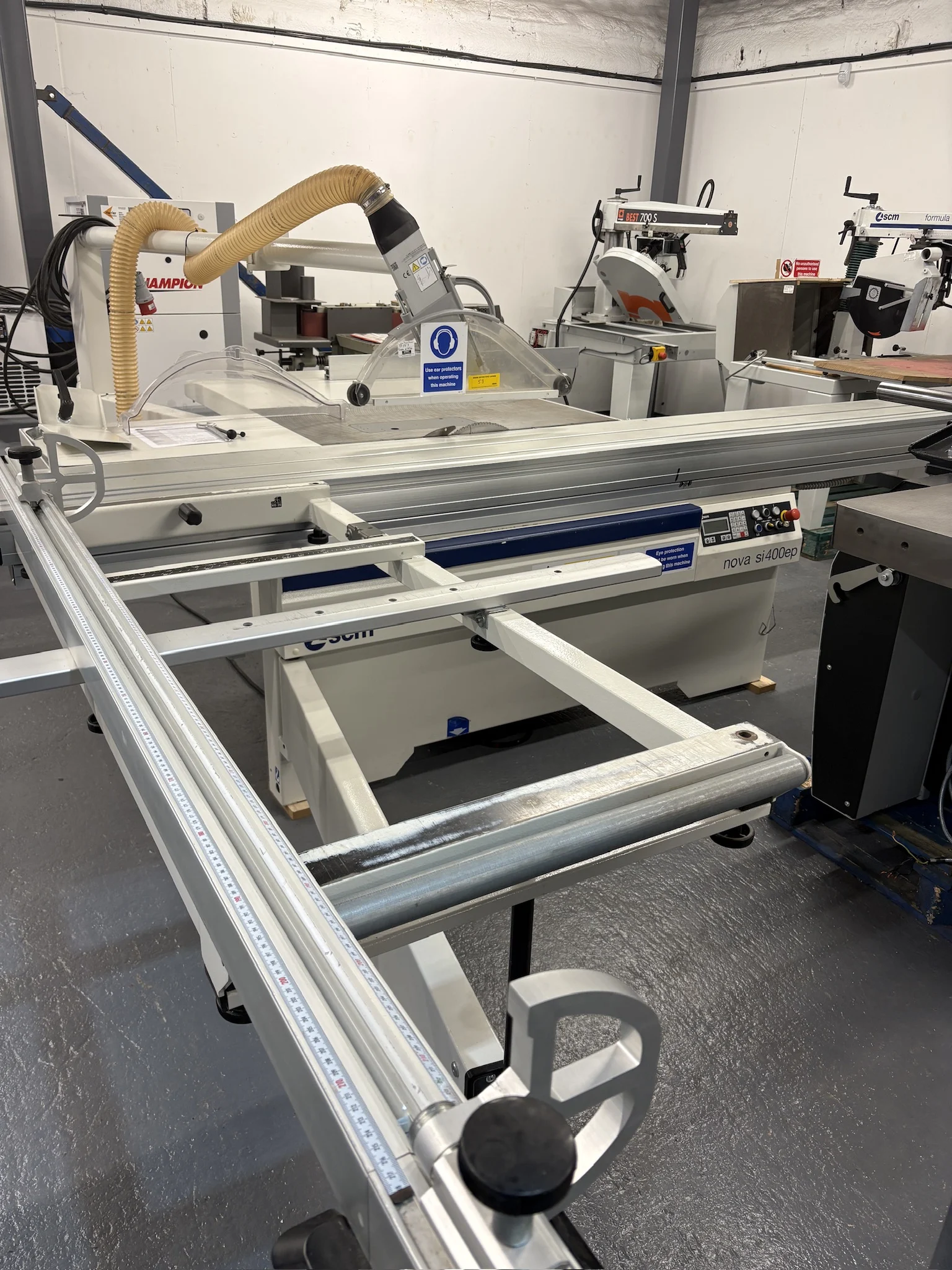 2021 SCM Nova si400ep Panel Saw, 3.2m, Electric Rise and Fall, Electric Tilt