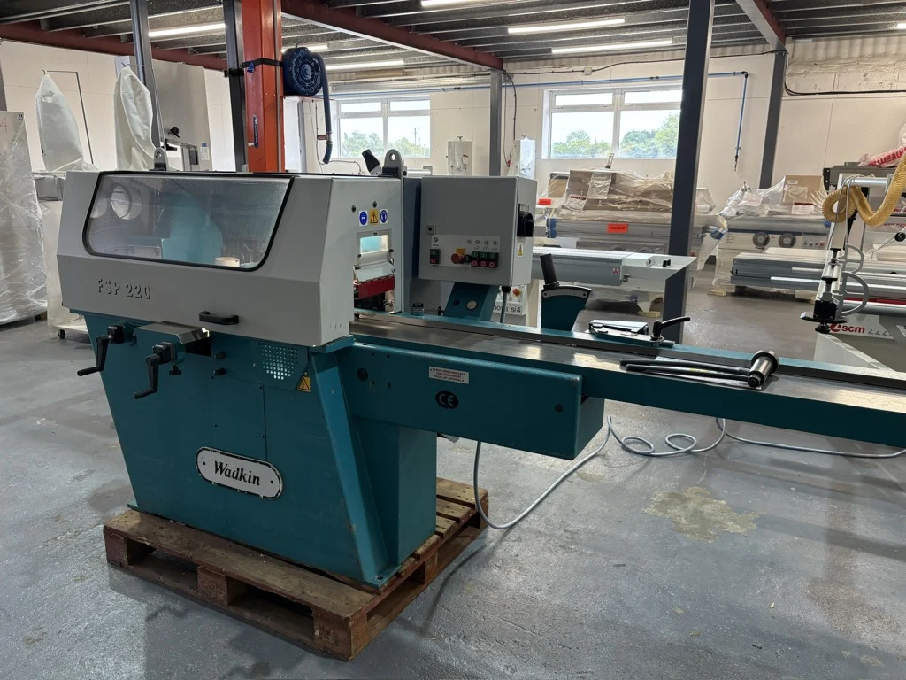 Wadkin FSP220 4 Sided Planer, Variable Feed Speed, Tersa Heads. Serviced with new bearings