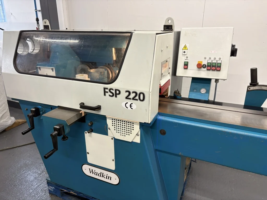 Wadkin FSP220 4 Sided Planer, Tersa Heads, Serviced with new bearings